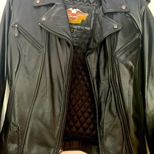 Leather jacket. Harley Davidson  women’s